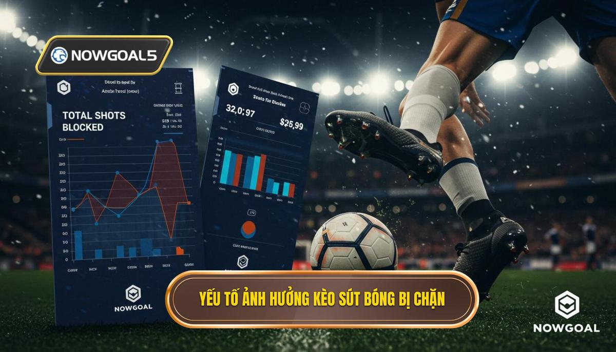 Phân Tích Yếu Tố Ảnh Hưởng Đến Kèo Cược Tổng Số Lần Sút Bóng Bị Chặn