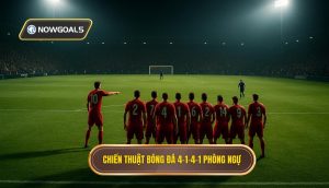 Chiến thuật bóng đá 4-1-4-1 phòng ngự
