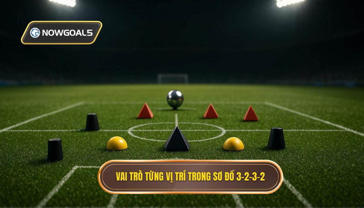 Vai trò chuyên biệt của từng vị trí trong sơ đồ 3-2-3-2