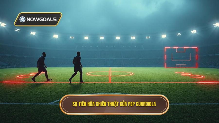 Sự tiến hóa chiến thuật của Pep Guardiola