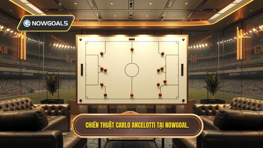 Chiến thuật Carlo Ancelotti tại NOWGOAL
